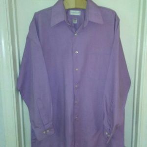 Van Heusen lavender button down shirt